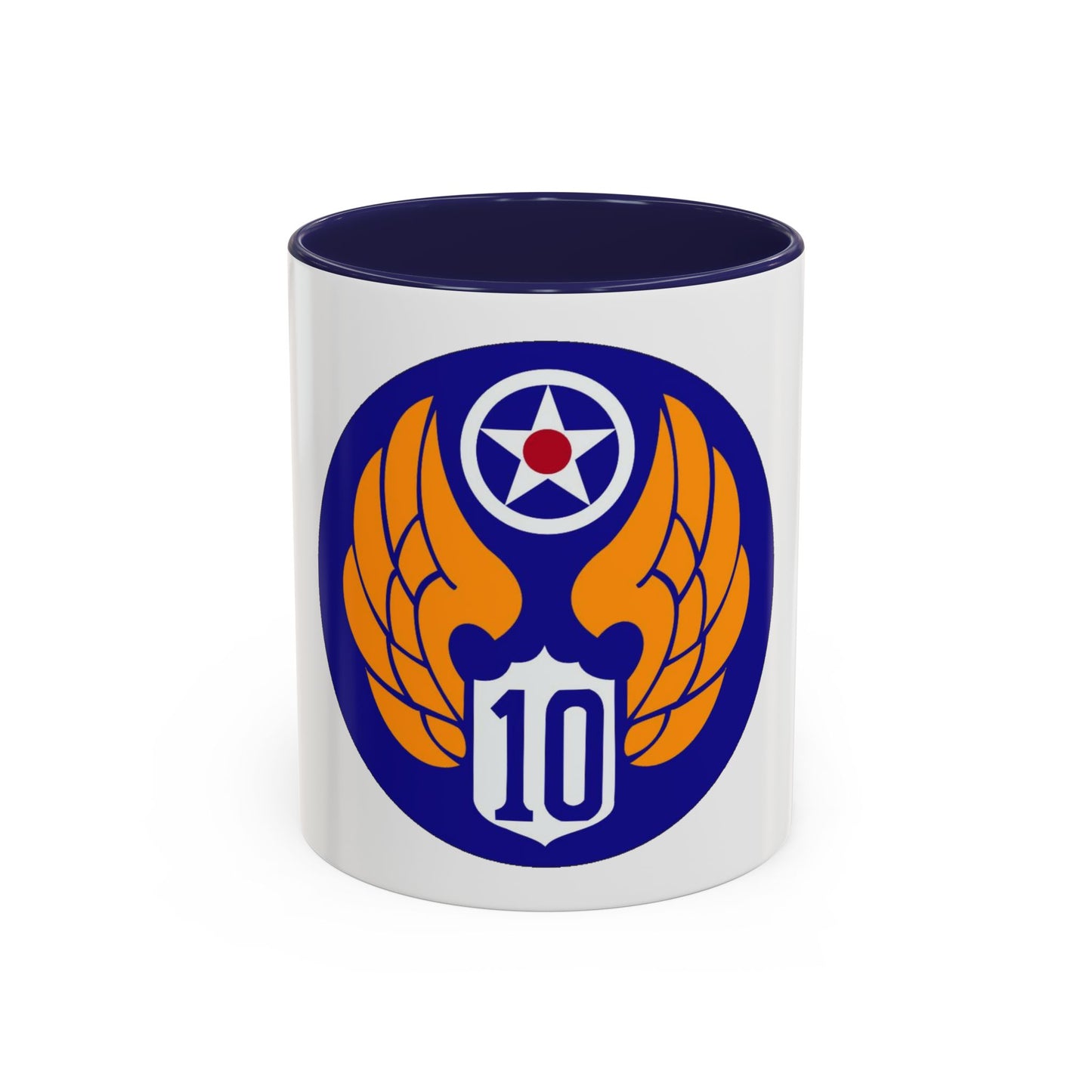 10 Air Force (U.S. Army) Accent Coffee Mug