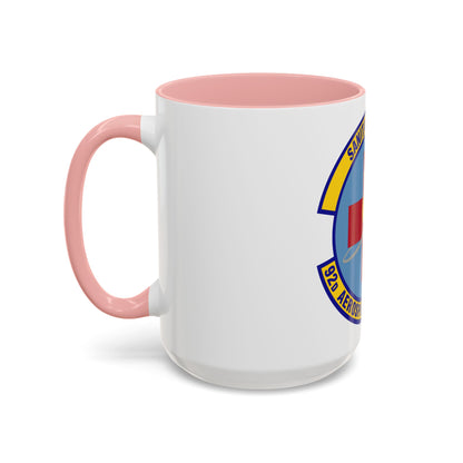 92d Aerospace Medicine Squadron (U.S. Air Force) Accent Coffee Mug