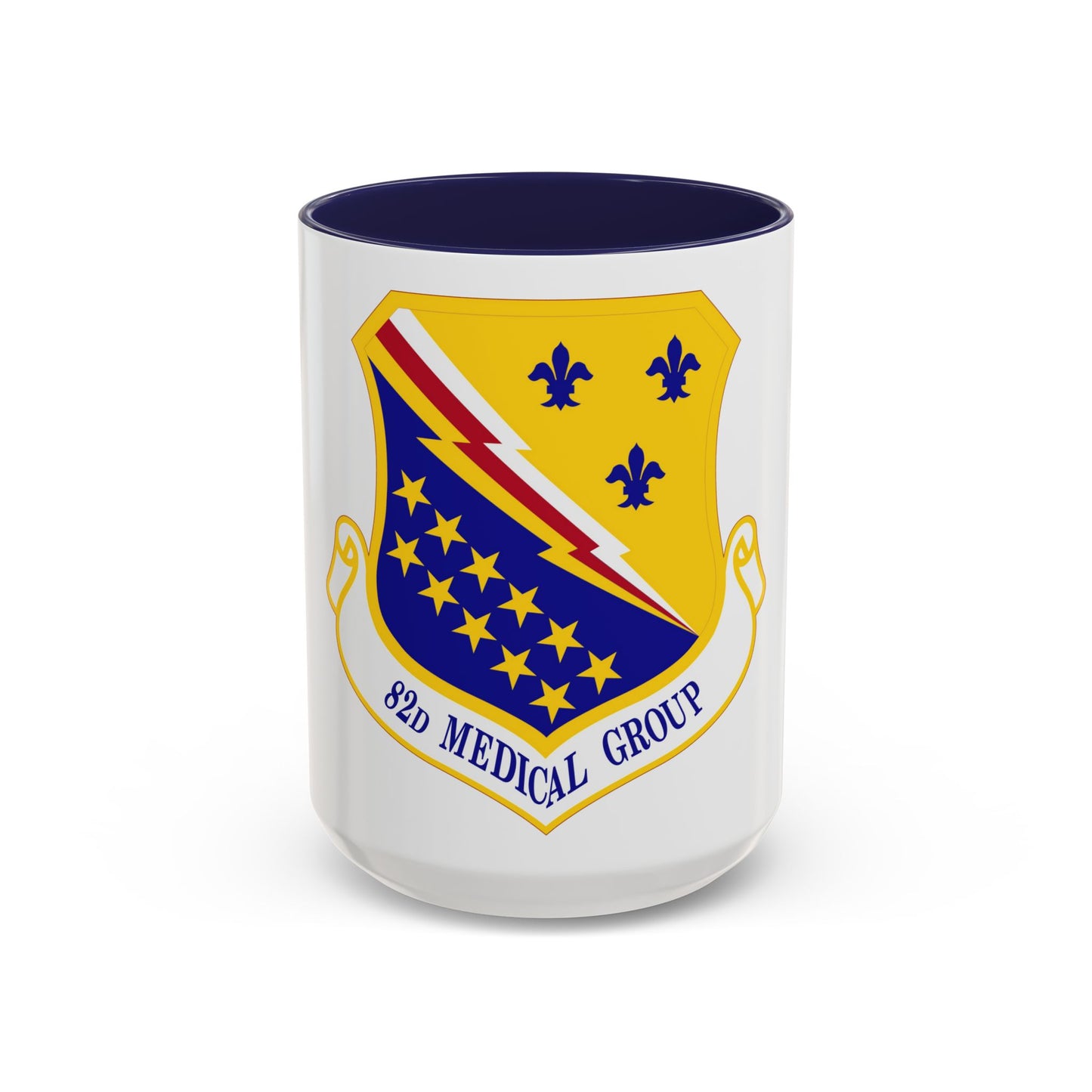 82d Medical Group (U.S. Air Force) Accent Coffee Mug