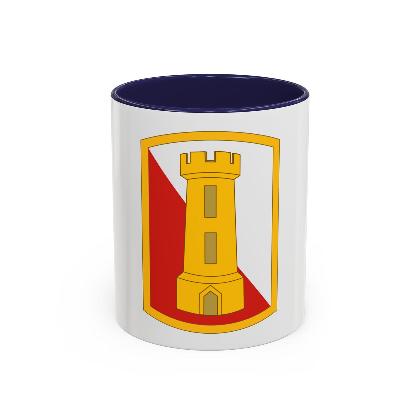 168th Engineer Brigade (U.S. Army) Accent Coffee Mug