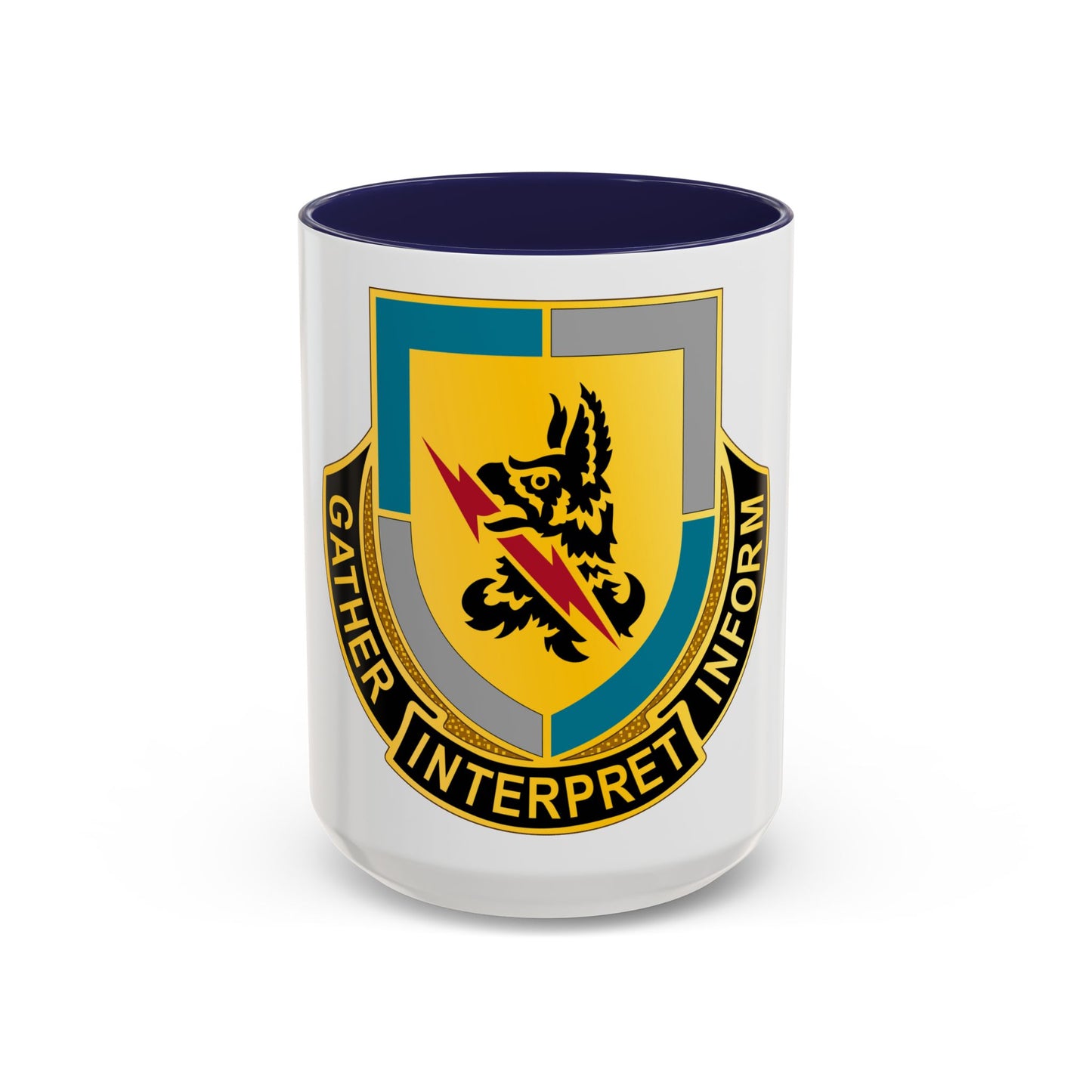 134 Military Intelligence Battalion (U.S. Army) Accent Coffee Mug