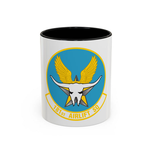 181 Airlift Squadron (U.S. Air Force) Accent Coffee Mug