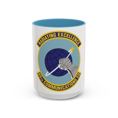 89th Communications Squadron (U.S. Air Force) Accent Coffee Mug