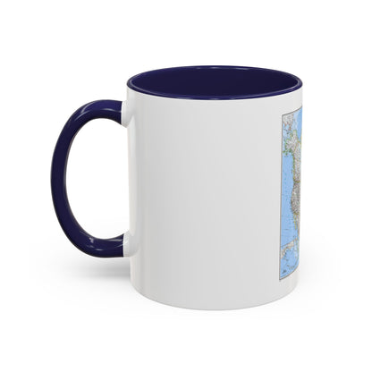 North America (2005) (Map) Accent Coffee Mug