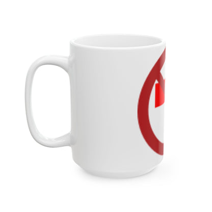 Anti-Indonesian (Indonesia) White Coffee Mug