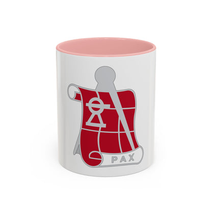 62 Engineer Company (U.S. Army) Accent Coffee Mug