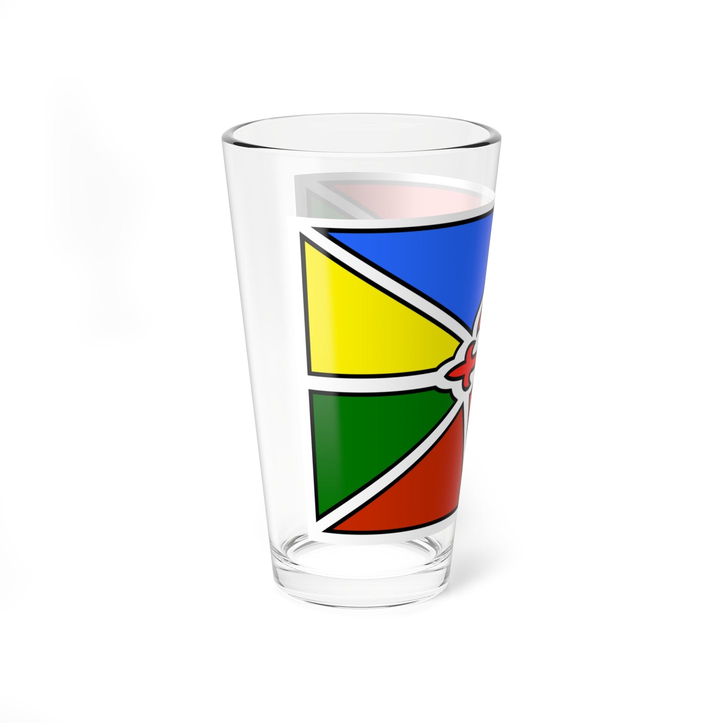 Flag of the city of Merida Venezuela (Venezuela) Pint Glass 16oz