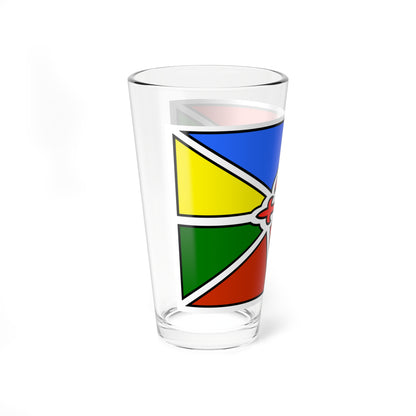Flag of the city of Merida Venezuela (Venezuela) Pint Glass 16oz