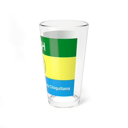 Organización Indígena Chiquitana flag 1 (Bolivia) Pint Glass 16oz