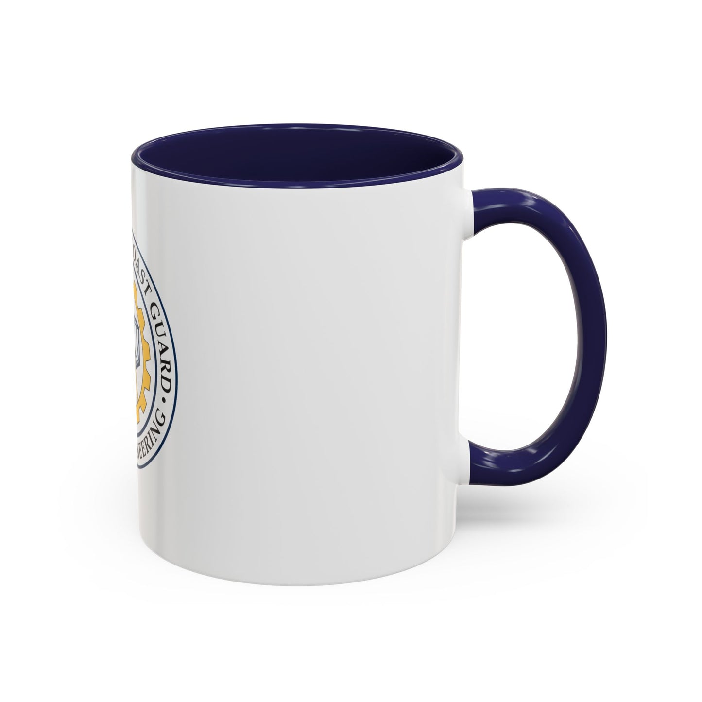 USCG Naval Engineering (U.S. Coast Guard) Accent Coffee Mug