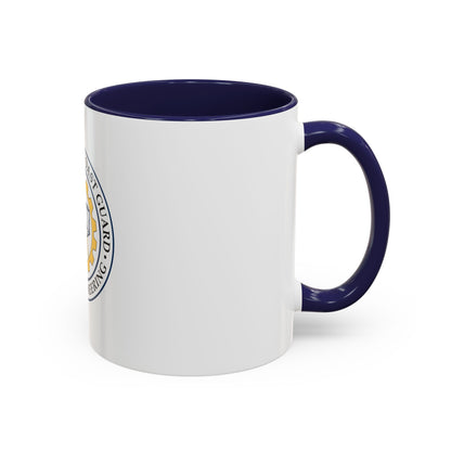 USCG Naval Engineering (U.S. Coast Guard) Accent Coffee Mug