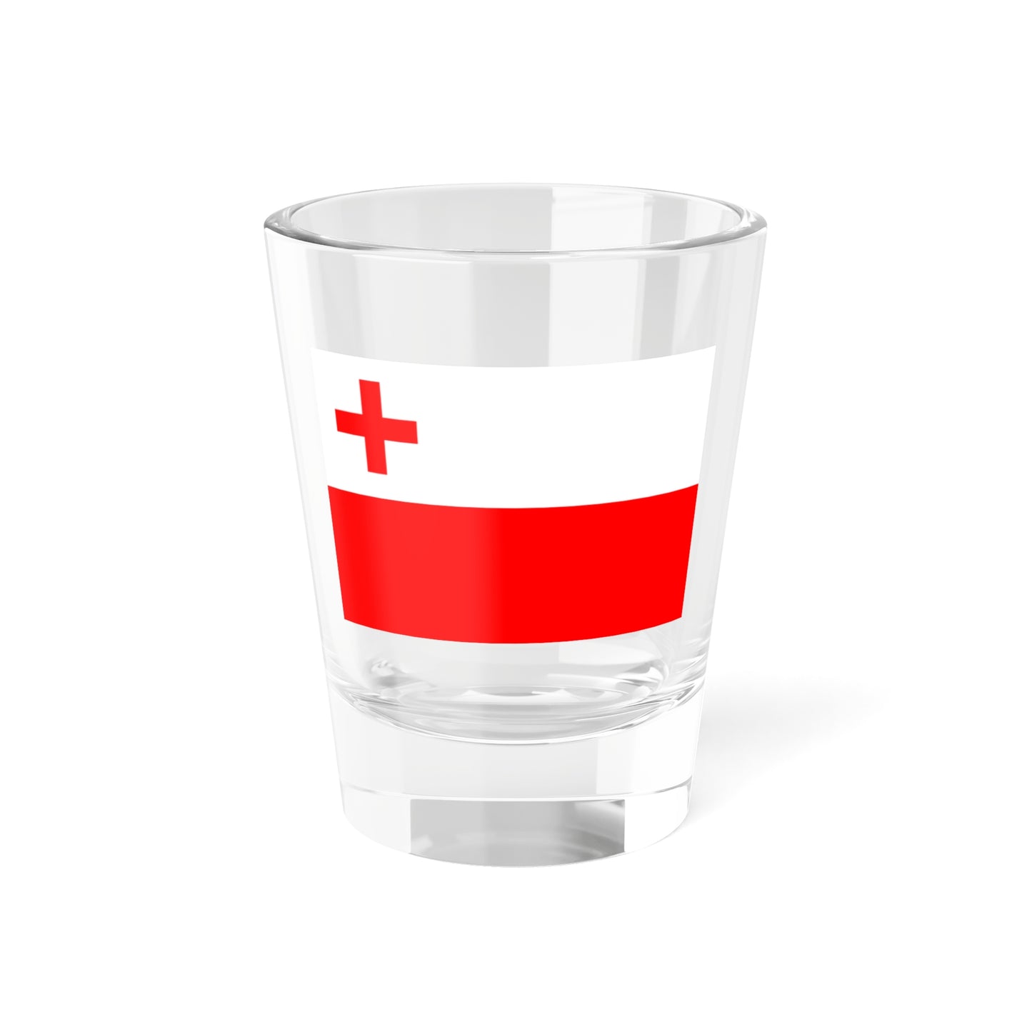 Flag of the Kingdom of Lau 1869-1871 (Fiji) Shot Glass 1.5oz