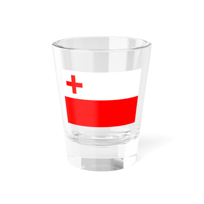 Flag of the Kingdom of Lau 1869-1871 (Fiji) Shot Glass 1.5oz