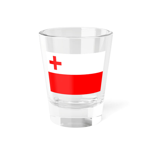 Flag of the Kingdom of Lau 1869-1871 (Fiji) Shot Glass 1.5oz