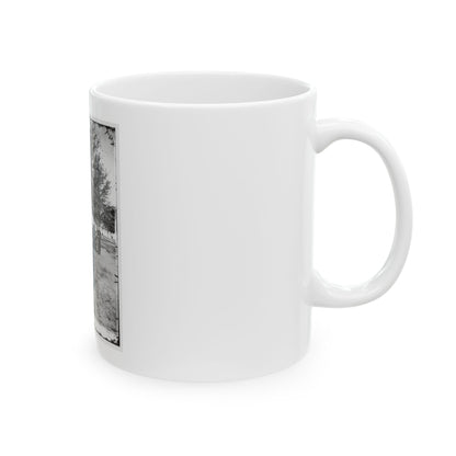 Band Group Seated Behind Their Instruments(2) (U.S. Civil War) White Coffee Mug