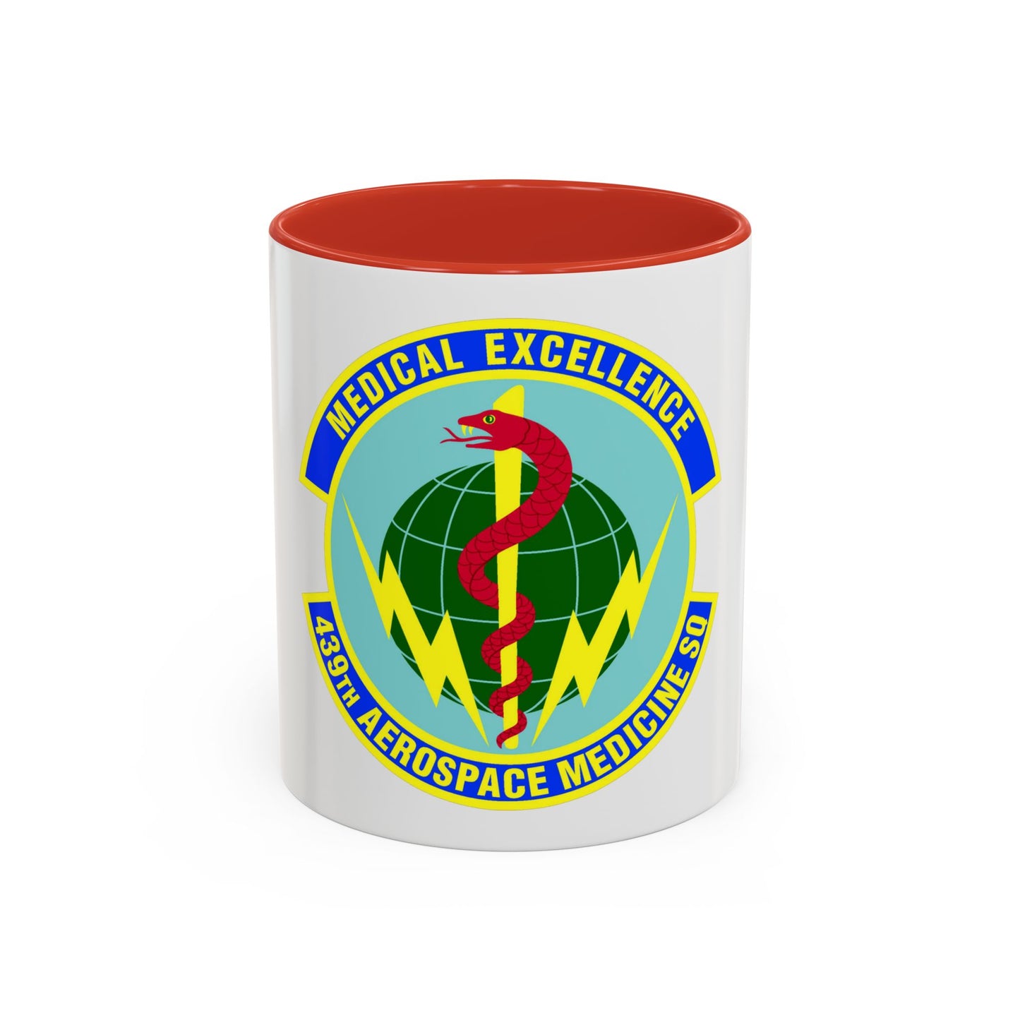 439th Aerospace Medicine Squadron (U.S. Air Force) Accent Coffee Mug