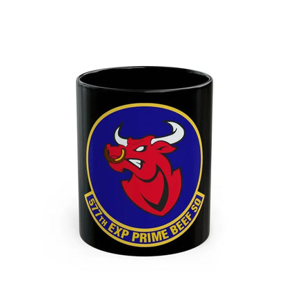 577th Expeditionary Prime Base Emergency Engineer Force Squadron (U.S. Air Force) Black Coffee Mug 11oz - Go Mug Yourself