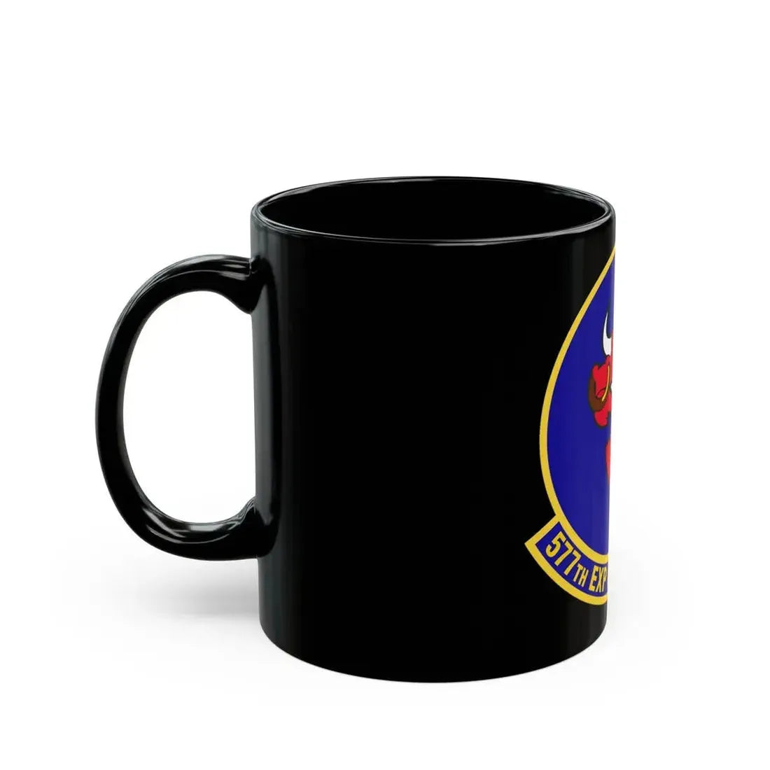 577th Expeditionary Prime Base Emergency Engineer Force Squadron (U.S. Air Force) Black Coffee Mug - Go Mug Yourself