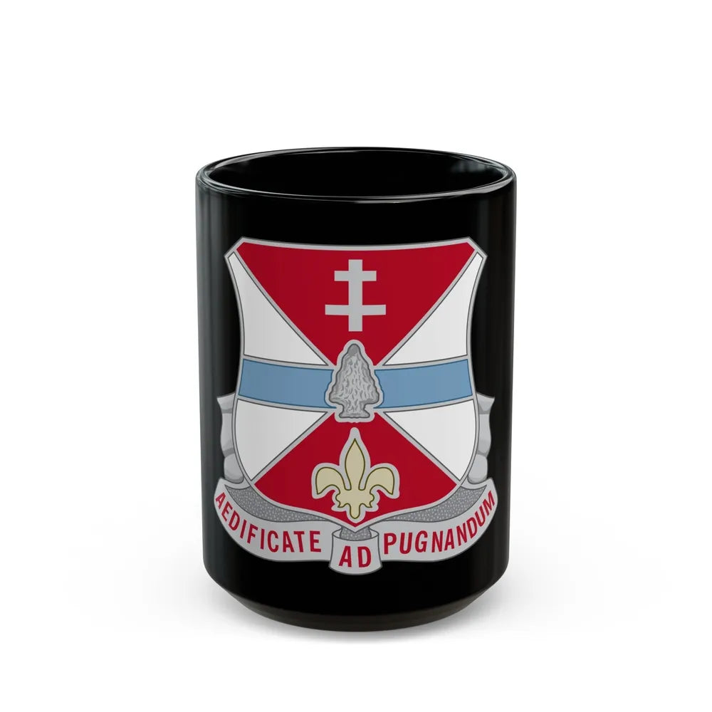 578 Engineer Battalion (U.S. Army) Black Coffee Mug-15oz-Go Mug Yourself