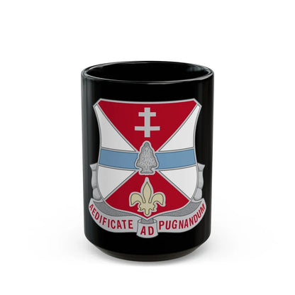 578 Engineer Battalion (U.S. Army) Black Coffee Mug-15oz-Go Mug Yourself