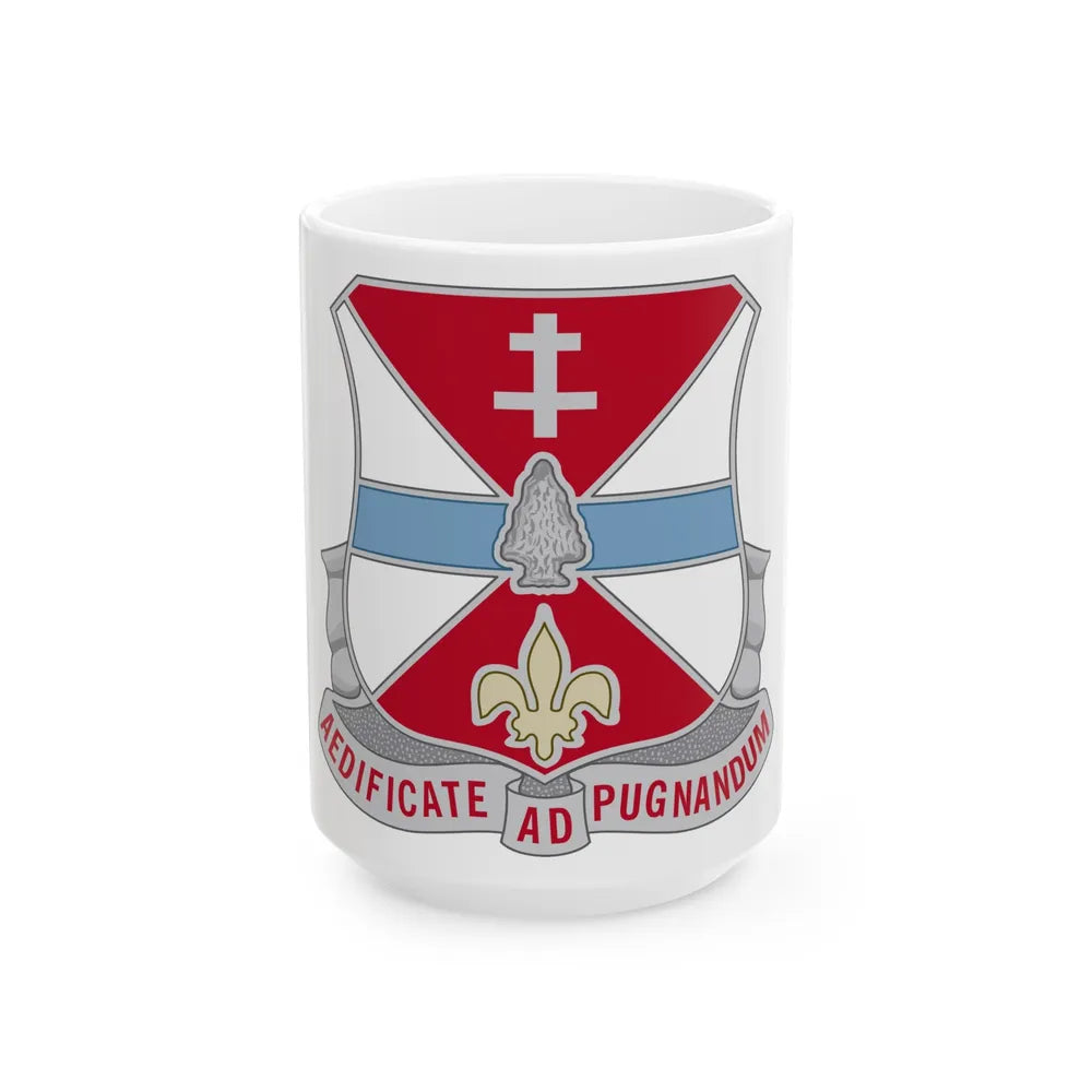 578 Engineer Battalion (U.S. Army) White Coffee Mug-15oz-Go Mug Yourself