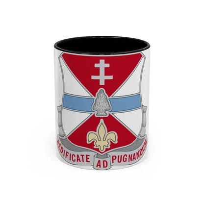 578 Engineer Battalion (U.S. Army) Accent Coffee Mug 11oz Black - Go Mug Yourself