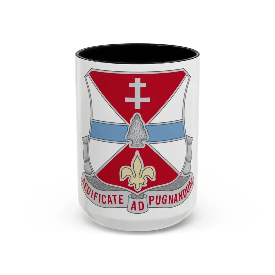 578 Engineer Battalion (U.S. Army) Accent Coffee Mug 15oz Black - Go Mug Yourself