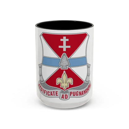 578 Engineer Battalion (U.S. Army) Accent Coffee Mug 15oz Black - Go Mug Yourself