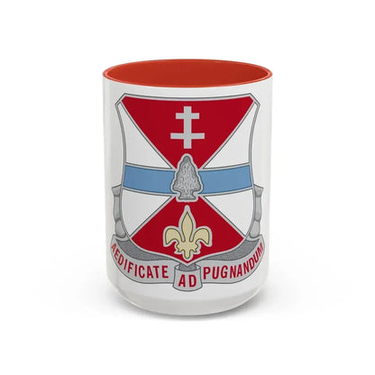 578 Engineer Battalion (U.S. Army) Accent Coffee Mug 15oz Pink - Go Mug Yourself