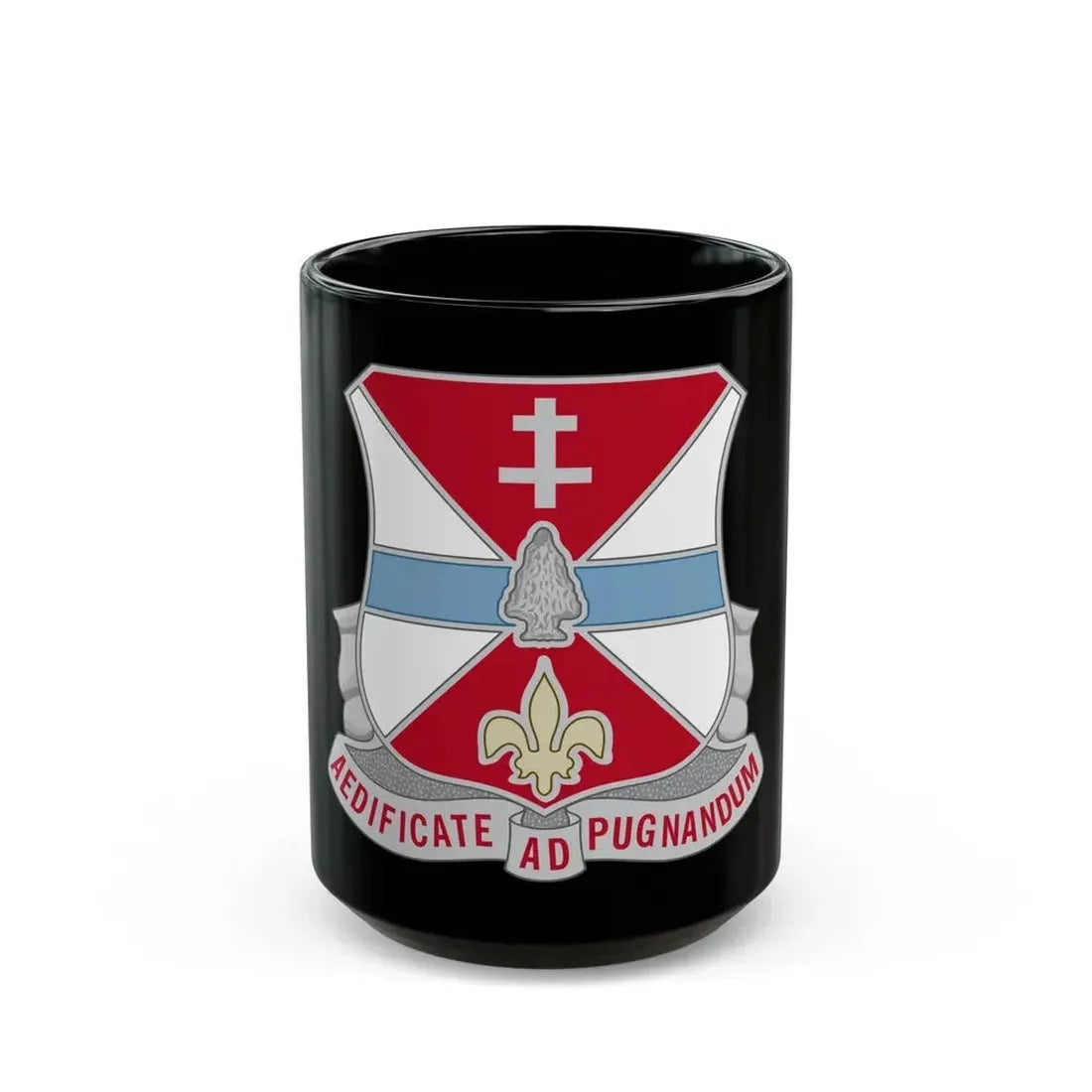 578 Engineer Battalion (U.S. Army) Black Coffee Mug 15oz - Go Mug Yourself