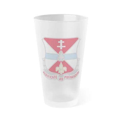 578 Engineer Battalion (U.S. Army) Frosted Pint Glass 16oz Default Title - Go Mug Yourself