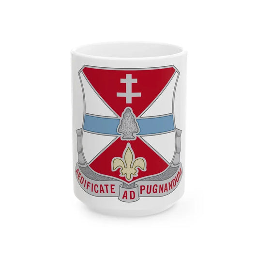 578 Engineer Battalion (U.S. Army) White Coffee Mug 15oz - Go Mug Yourself