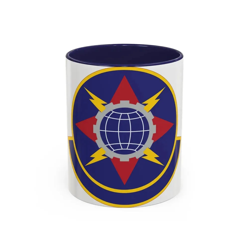 578 Software Engineering Squadron AFMC (U.S. Air Force) Accent Coffee Mug 11oz Navy - Go Mug Yourself