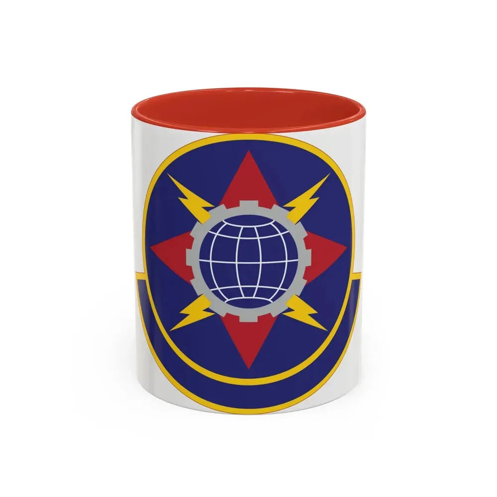 578 Software Engineering Squadron AFMC (U.S. Air Force) Accent Coffee Mug 11oz Red - Go Mug Yourself
