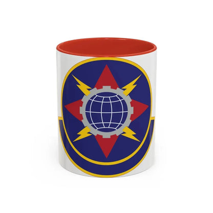 578 Software Engineering Squadron AFMC (U.S. Air Force) Accent Coffee Mug 11oz Red - Go Mug Yourself