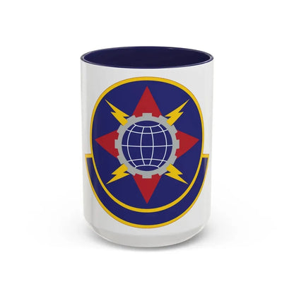 578 Software Engineering Squadron AFMC (U.S. Air Force) Accent Coffee Mug 15oz Navy - Go Mug Yourself