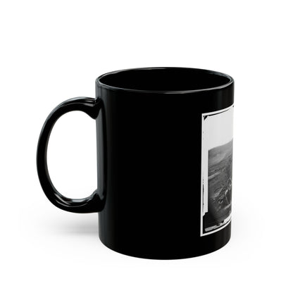 North Anna River, Va. Federal Troops Occupying Line Of Breastworks On The North Bank (U.S. Civil War) Black Coffee Mug