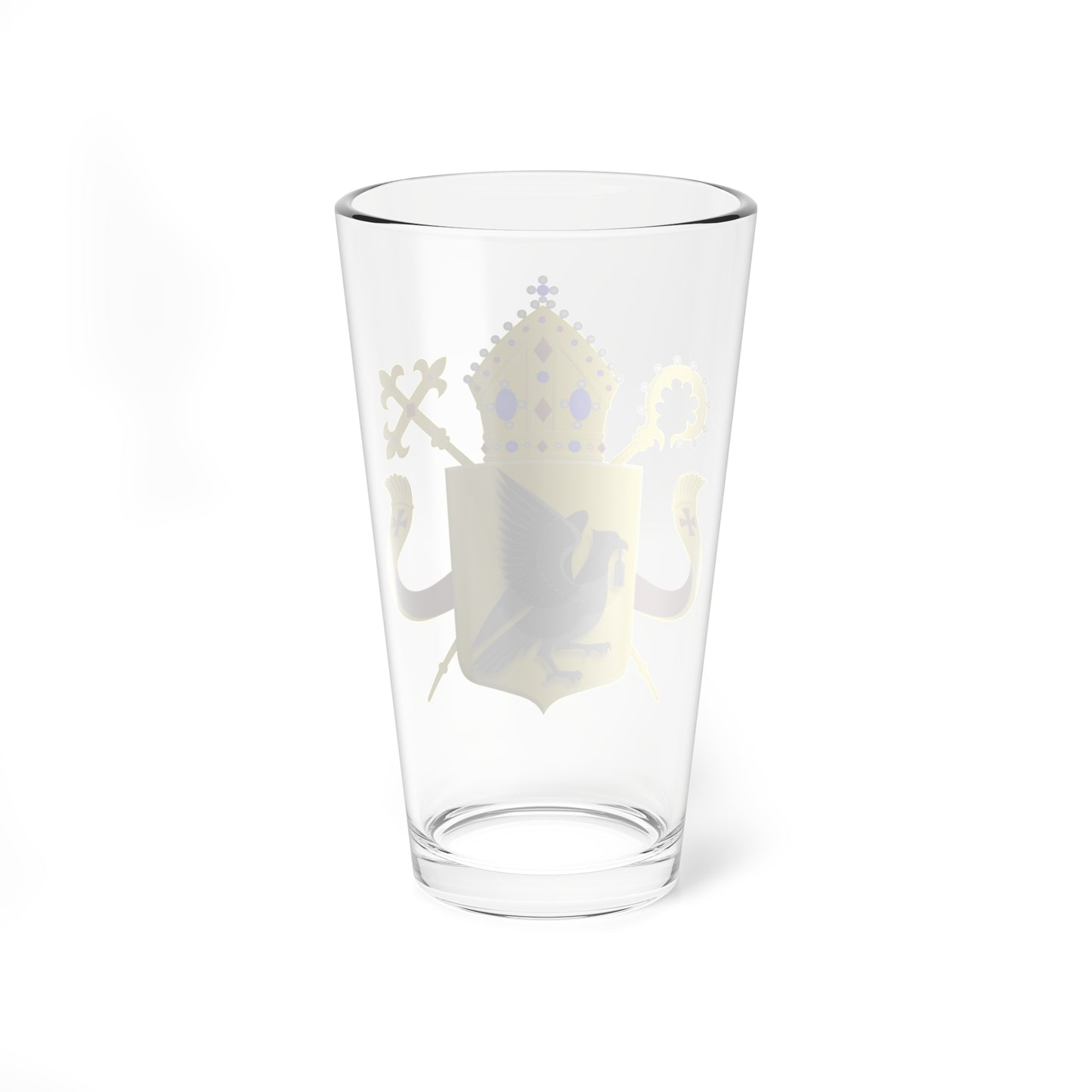 Wapen van bisdom Den Bosch (Netherlands) (Coat of Arms) Pint Glass 16oz