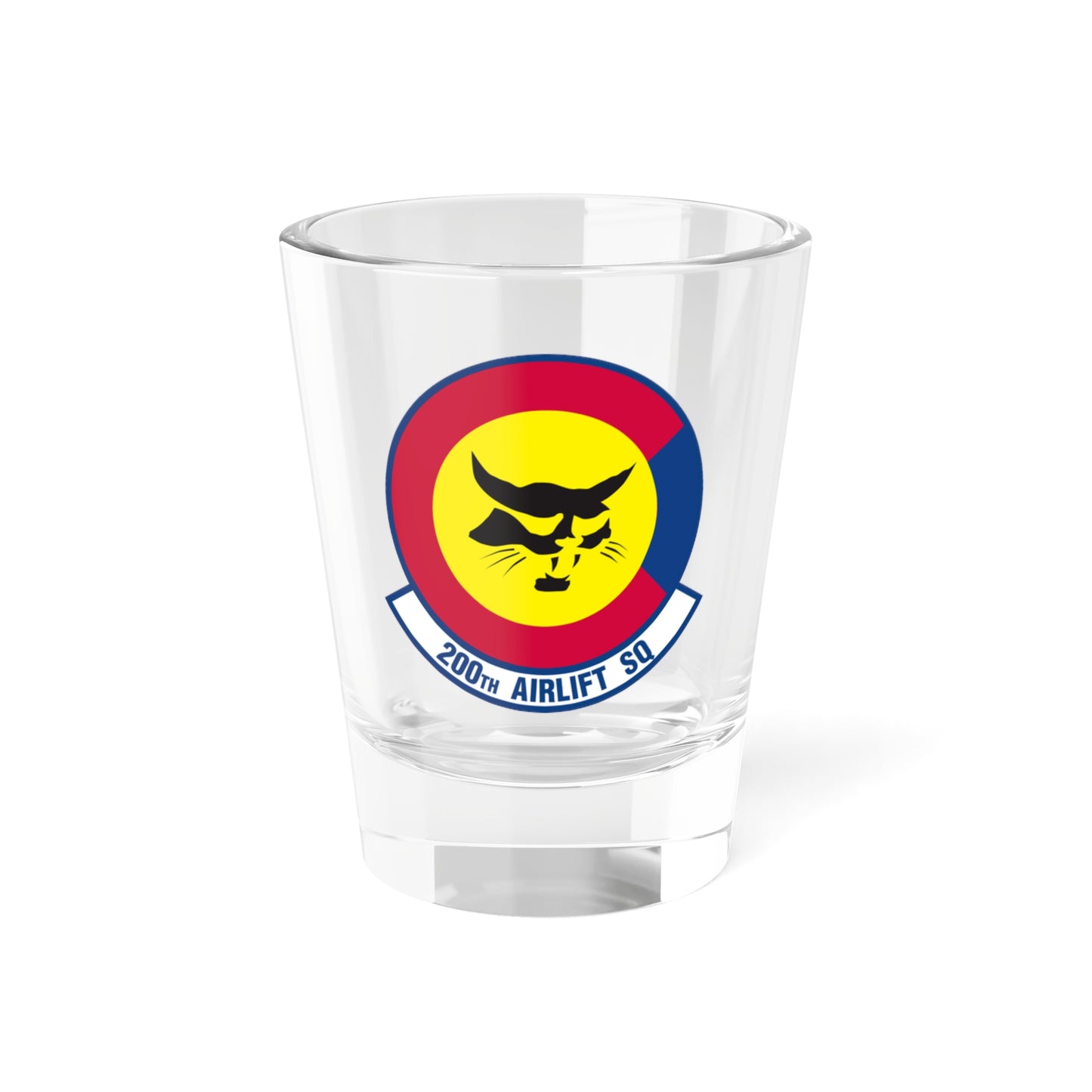 200 Airlift Squadron (U.S. Air Force) Shot Glass 1.5oz