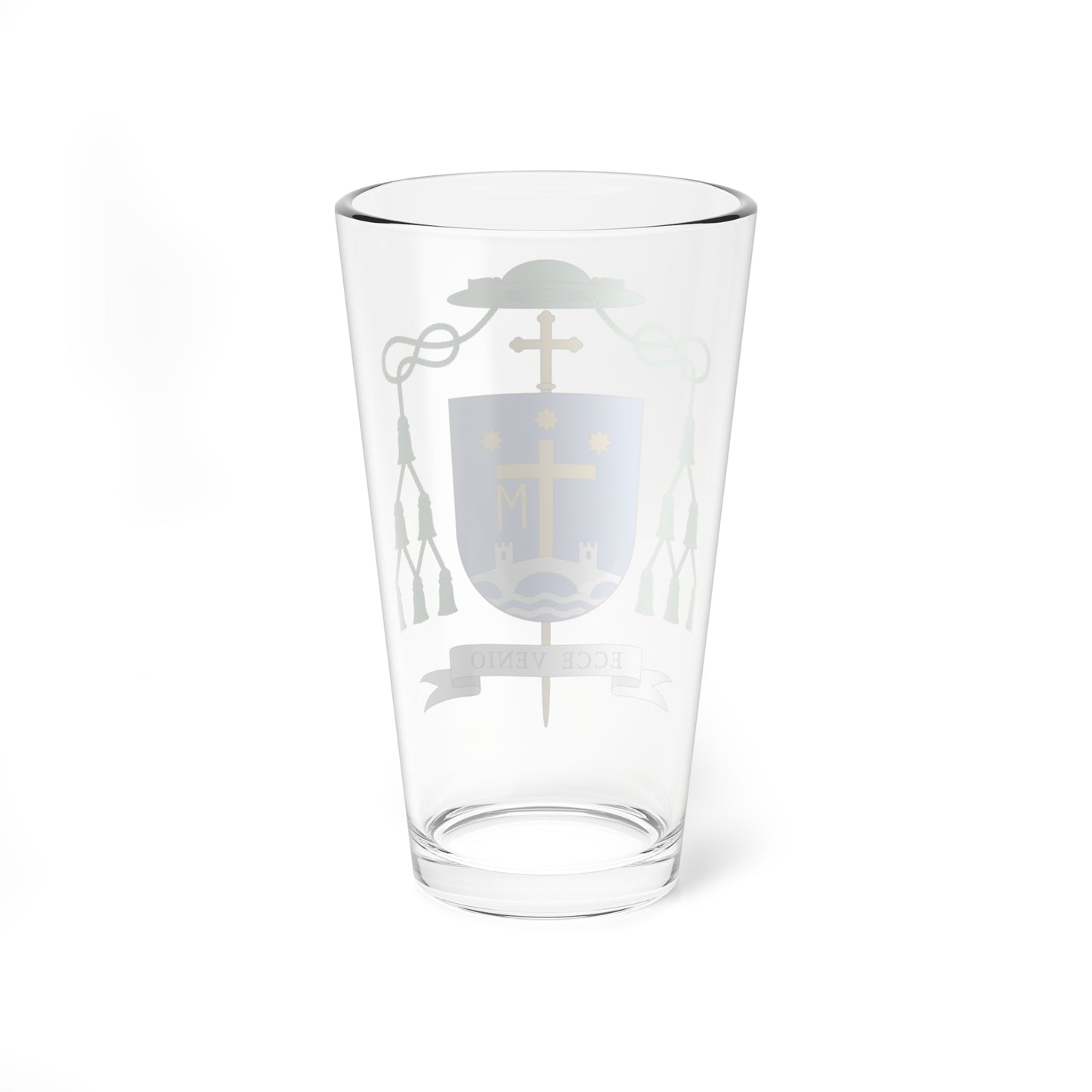 Escudo de Demetrio Fernández González (Spain) (Coat of Arms) Pint Glass 16oz