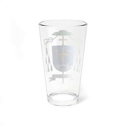 Escudo de Demetrio Fernández González (Spain) (Coat of Arms) Pint Glass 16oz