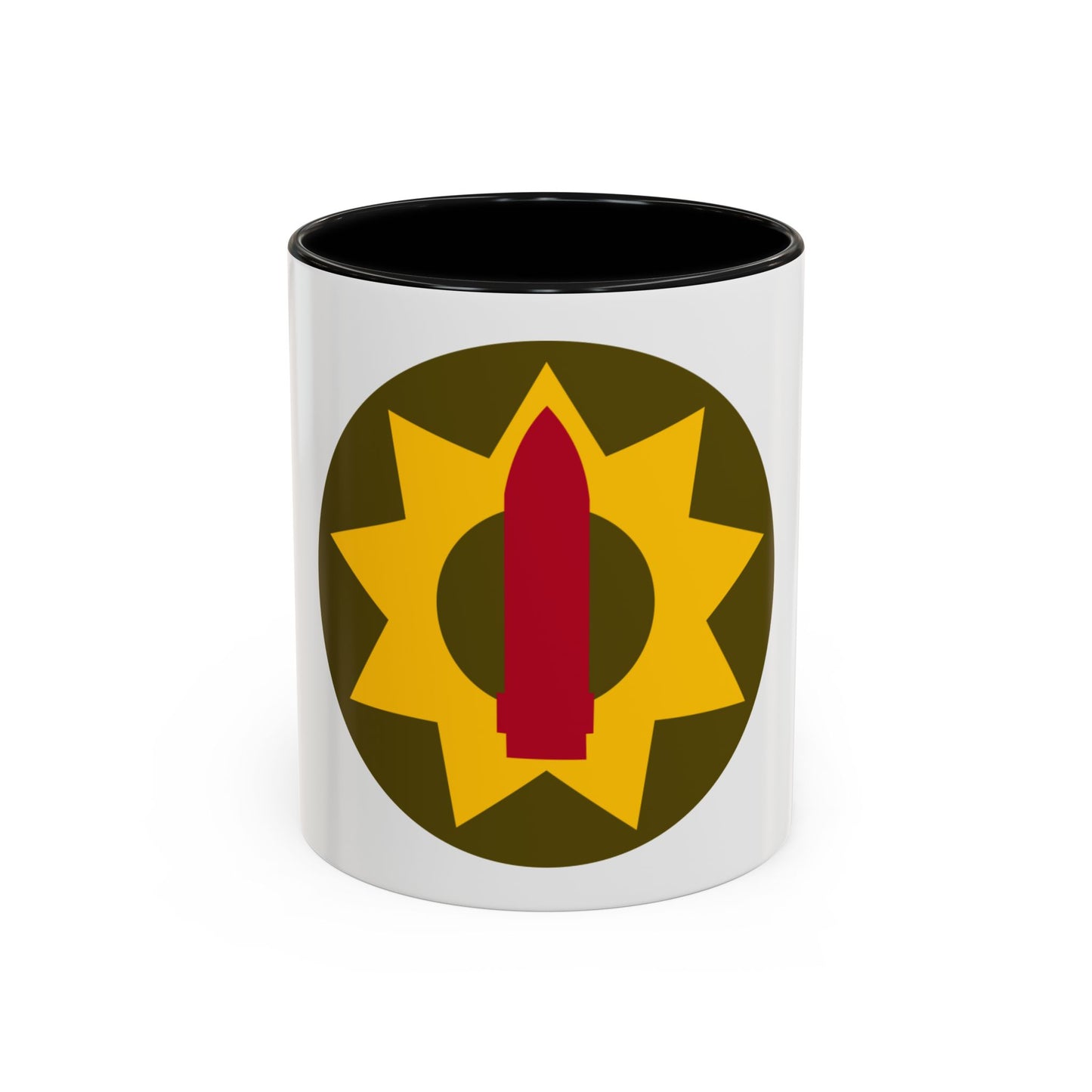 Pacific Coastal Frontier (U.S. Army) Accent Coffee Mug