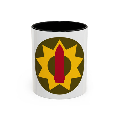 Pacific Coastal Frontier (U.S. Army) Accent Coffee Mug
