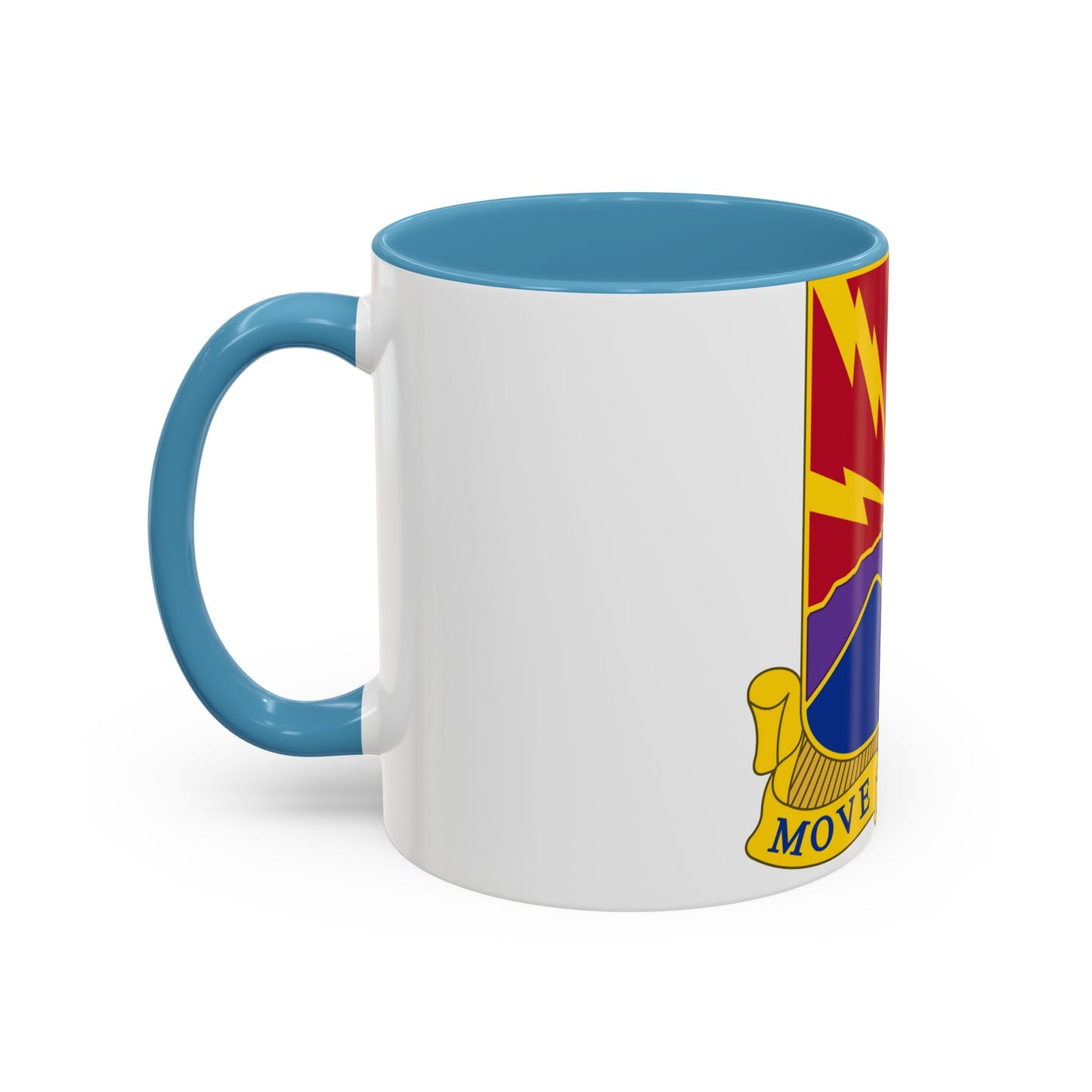 593rd Field Artillery Battalion (U.S. Army) Accent Coffee Mug