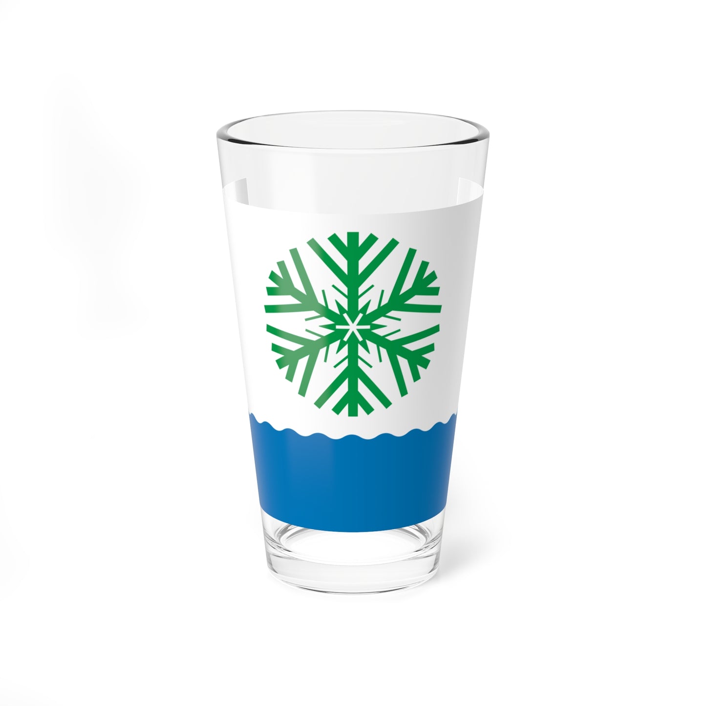Flag of Novodvinsk Arkhangelsk oblast (Russia) Pint Glass 16oz