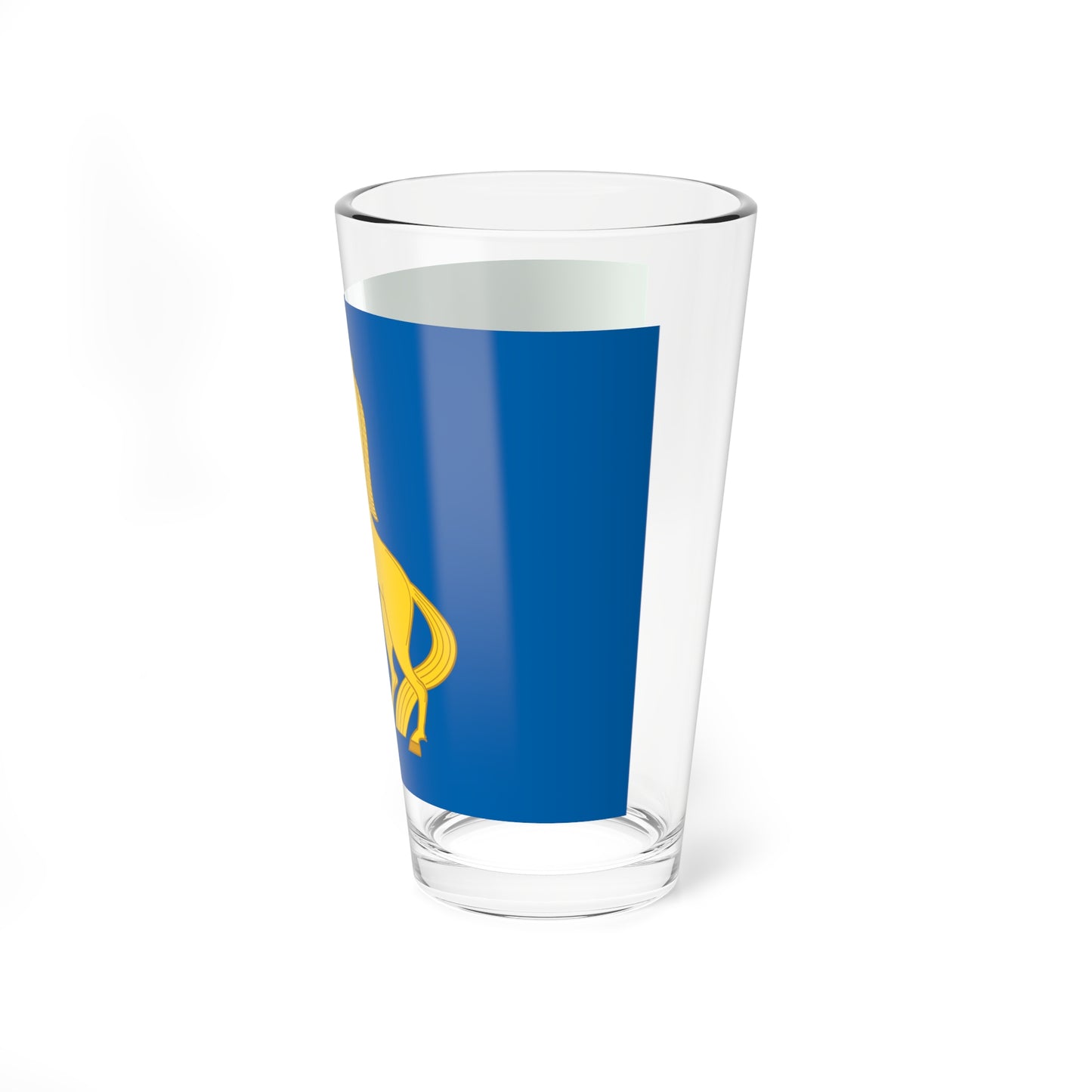 Flag of Ermekeevsky rayon (Russia) Pint Glass 16oz
