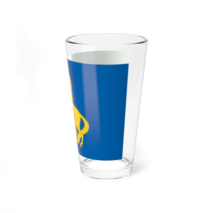 Flag of Ermekeevsky rayon (Russia) Pint Glass 16oz