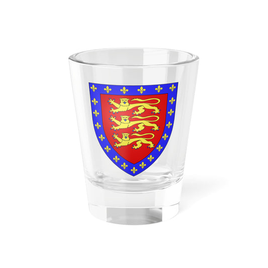 John of Eltham Arms (England) (Coat of Arms) Shot Glass 1.5oz