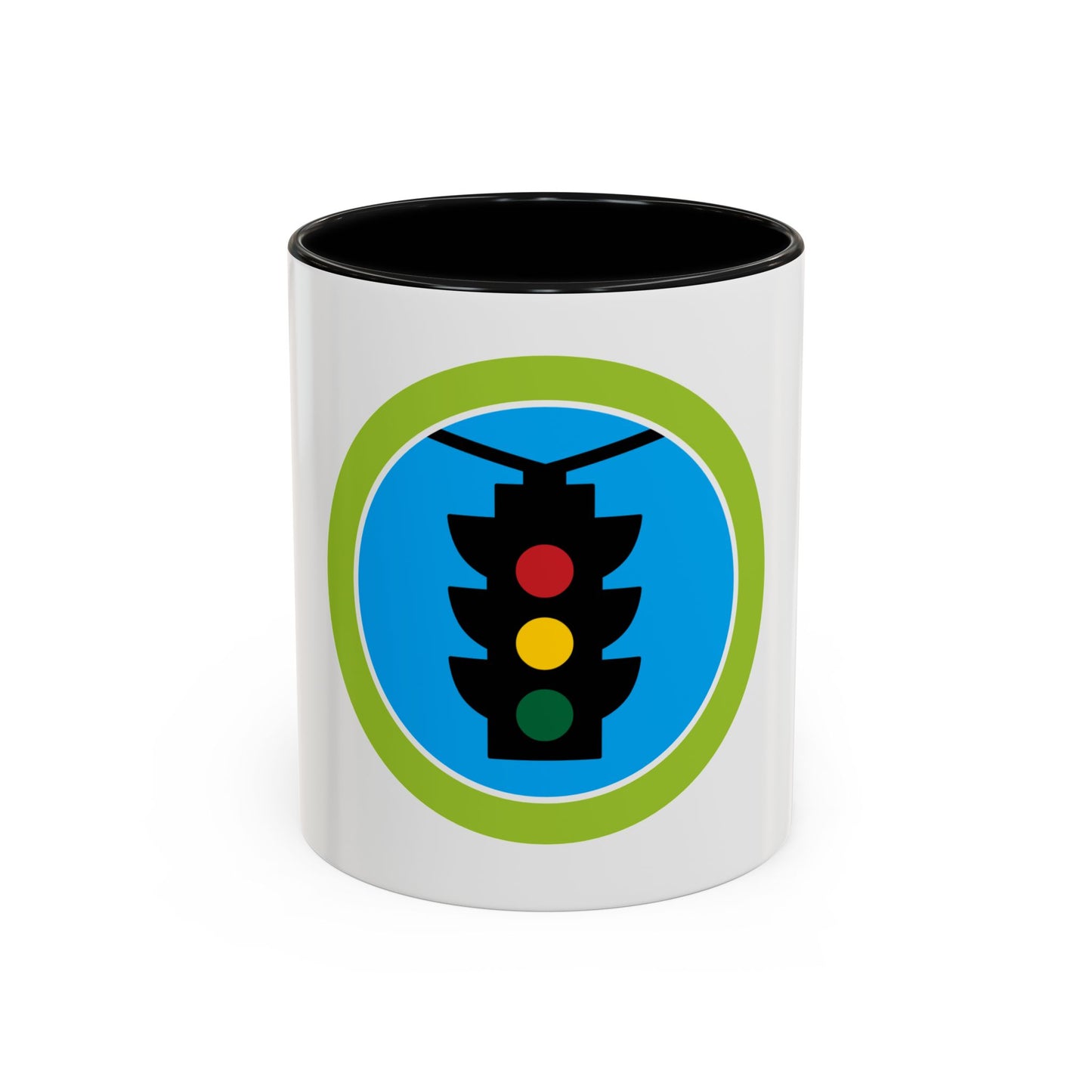Traffic Safety (Boy Scout Merit Badge) Accent Coffee Mug