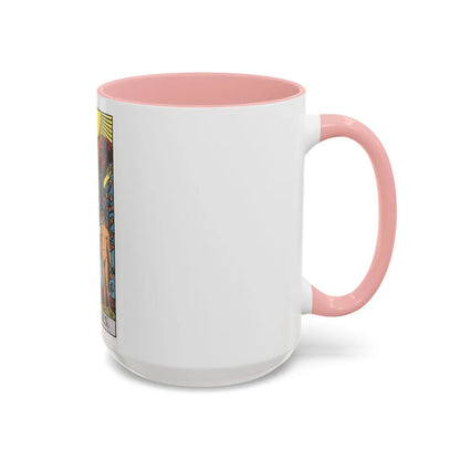 The Lovers (Tarot Card) Accent Coffee Mug-Go Mug Yourself